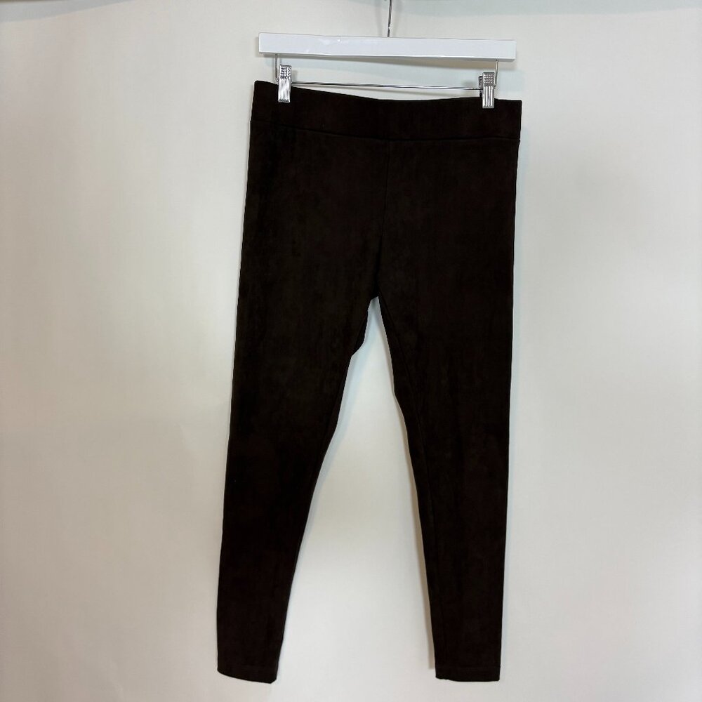 Willow and clay brown faux suede pants